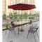 Gardenised Outdoor Patio Cast Iron Umbrella Base Holder Stand 20 Lb. Round QI003815 - alternate 6